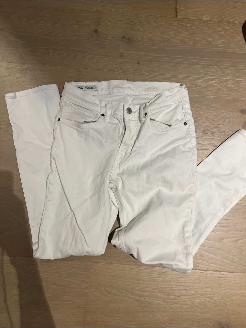 Zara Men's Skinny Jeans in White